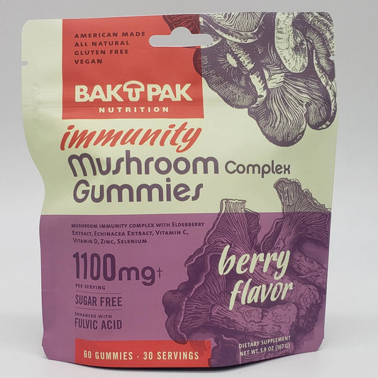 NEW! Mushroom Immunity Gummies~ Berry - Tree Spirit Wellness