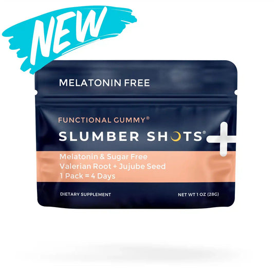 NEW! Slumber Shots Sleep Aid Mango(12 - Pack) MELATONIN FREE - Tree Spirit Wellness