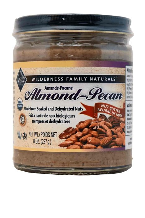 Nut Butter | Organic | Raw | Soaked & Dried | Almond - Pecan | 14 oz jar - Tree Spirit Wellness