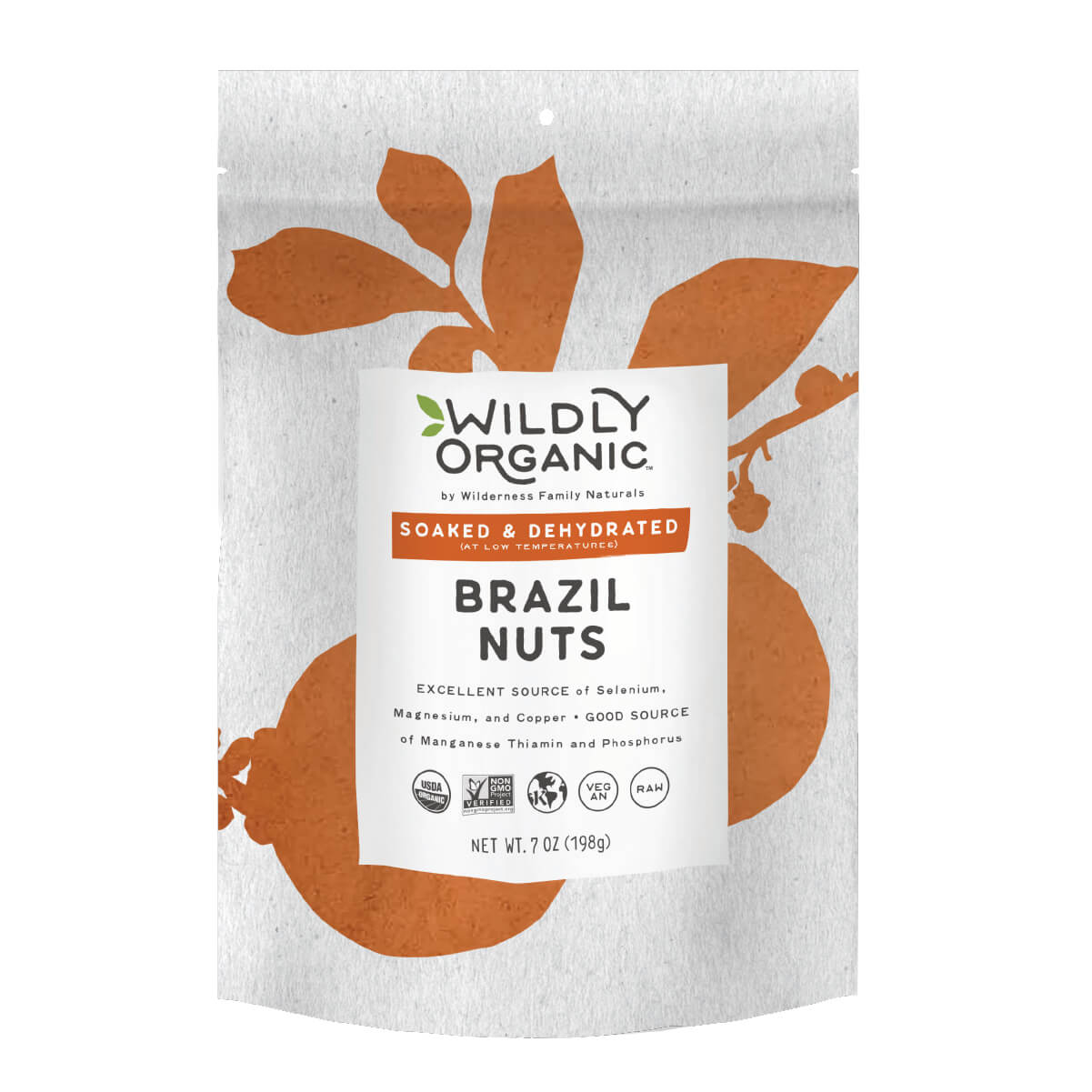 Nuts | Raw | Soaked & Dried | Certified Organic | Brazil Nuts | 25 lb. Case - Tree Spirit Wellness