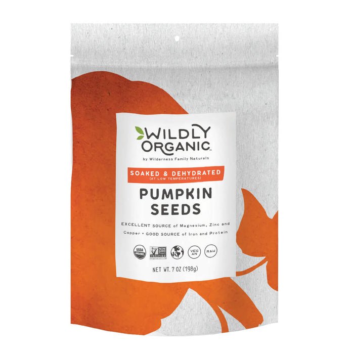 Nuts | Raw| Soaked & Dried | Certified Organic | Pumpkin Seeds | 16 OZ - Tree Spirit Wellness