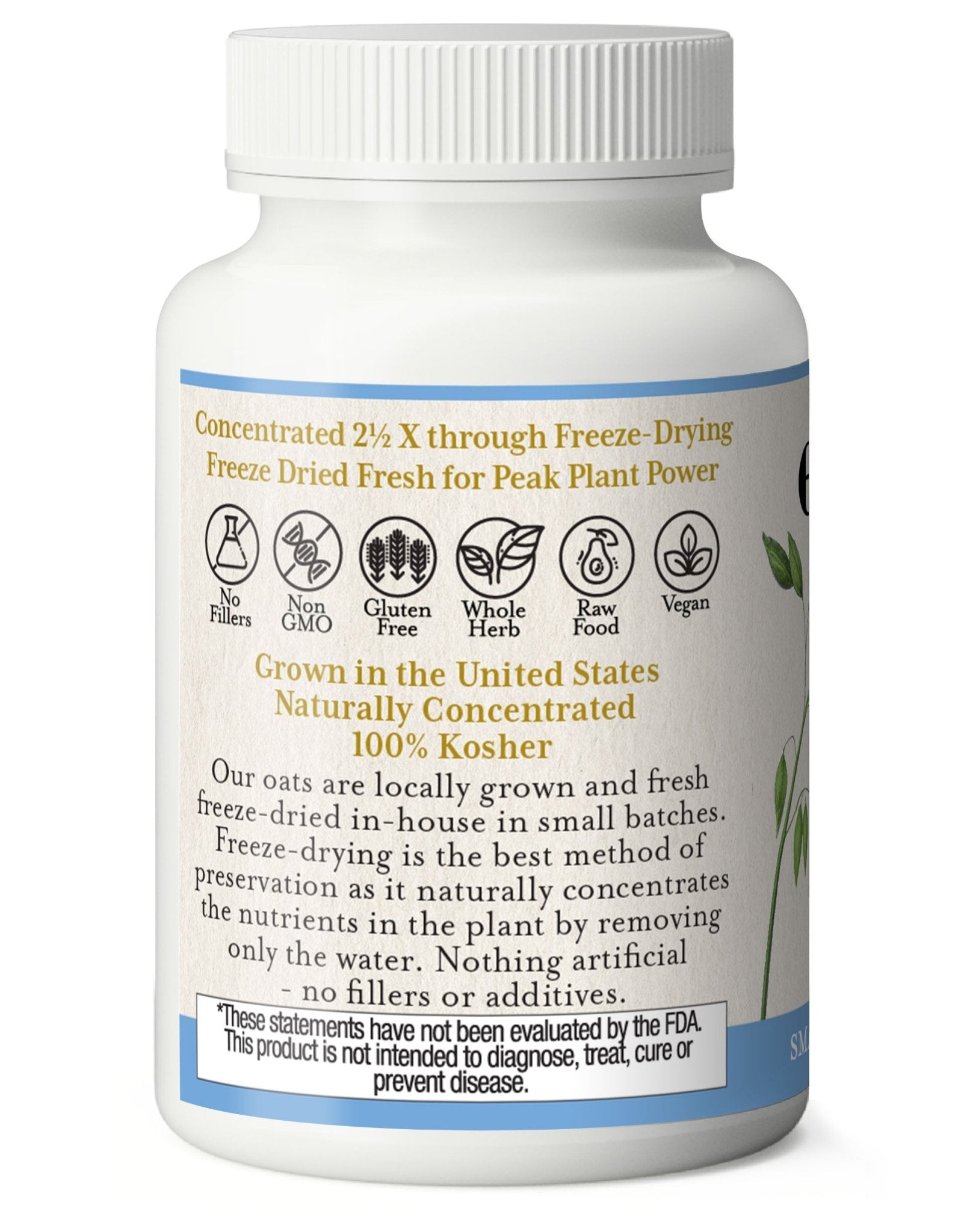 OATS CAPSULES - Tree Spirit Wellness