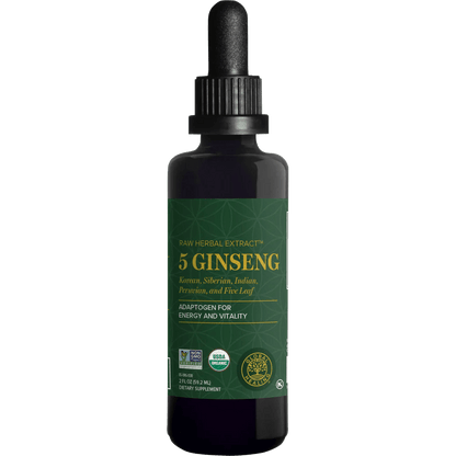 Organic Ginseng Liquid Extract - Tree Spirit Wellness