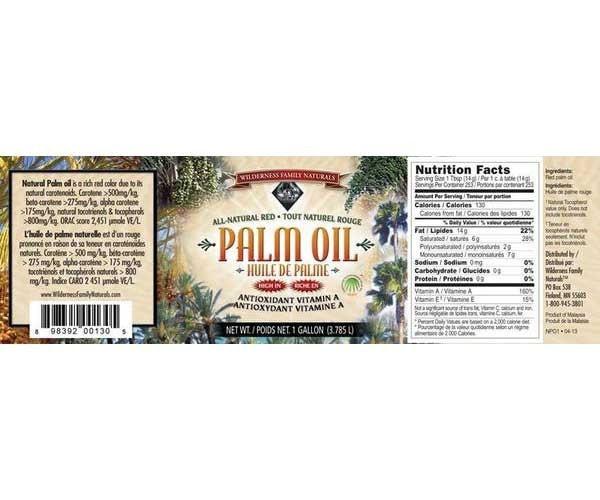 Red Palm Oil | Natural |14 fl oz. jar - Tree Spirit Wellness