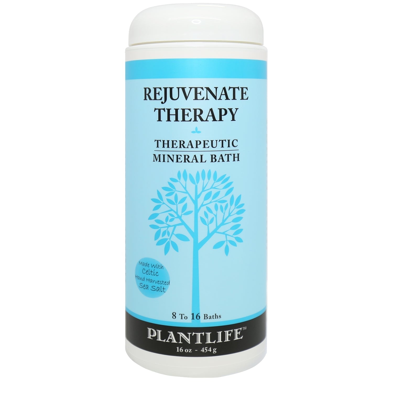 Rejuvenate Bath Salt 16oz - Tree Spirit Wellness