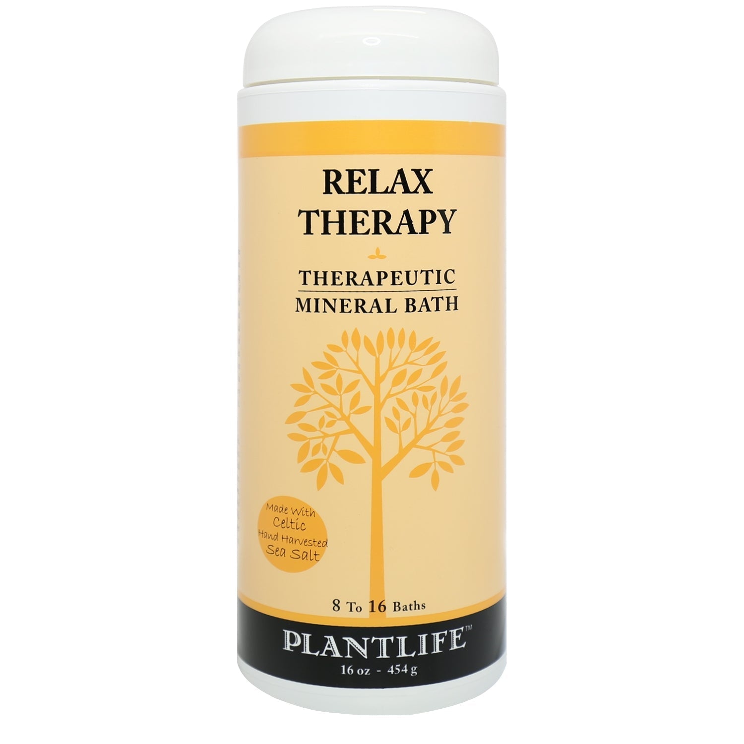 Relax Bath Salt 16oz - Tree Spirit Wellness