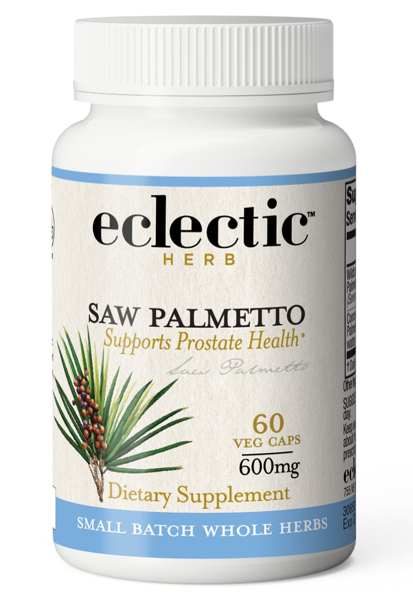 SAW PALMETTO CAPSULES - Tree Spirit Wellness