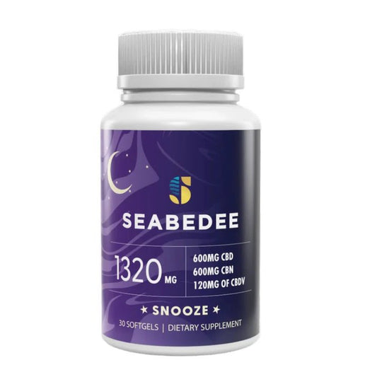 Seabedee Snooze Soft Gel 1320mg Cannabinoids - Tree Spirit Wellness