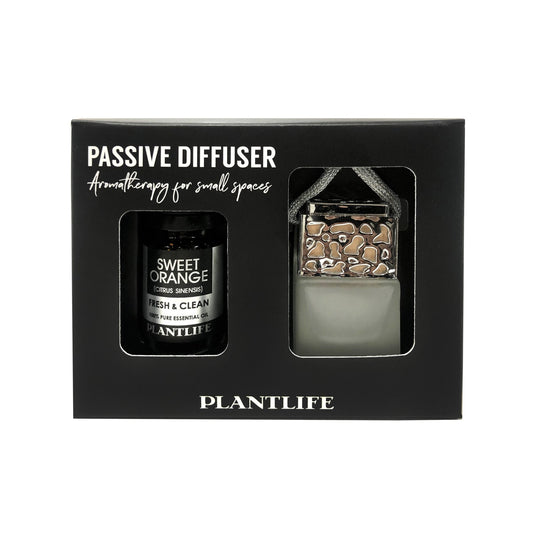 Silver Passive Diffuser with Sweet Orange - Tree Spirit Wellness