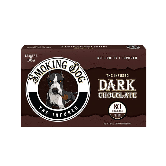 Smoking Dog Chocolate 80 mg - Tree Spirit Wellness