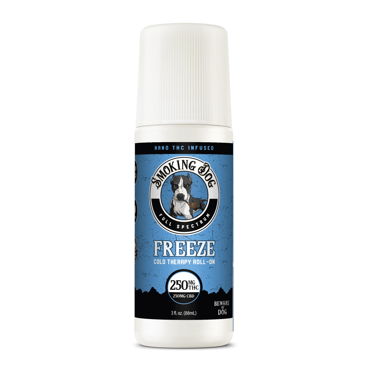 Smoking Dog Freeze 1:1 (250 D9: 250mg CBD) - Tree Spirit Wellness