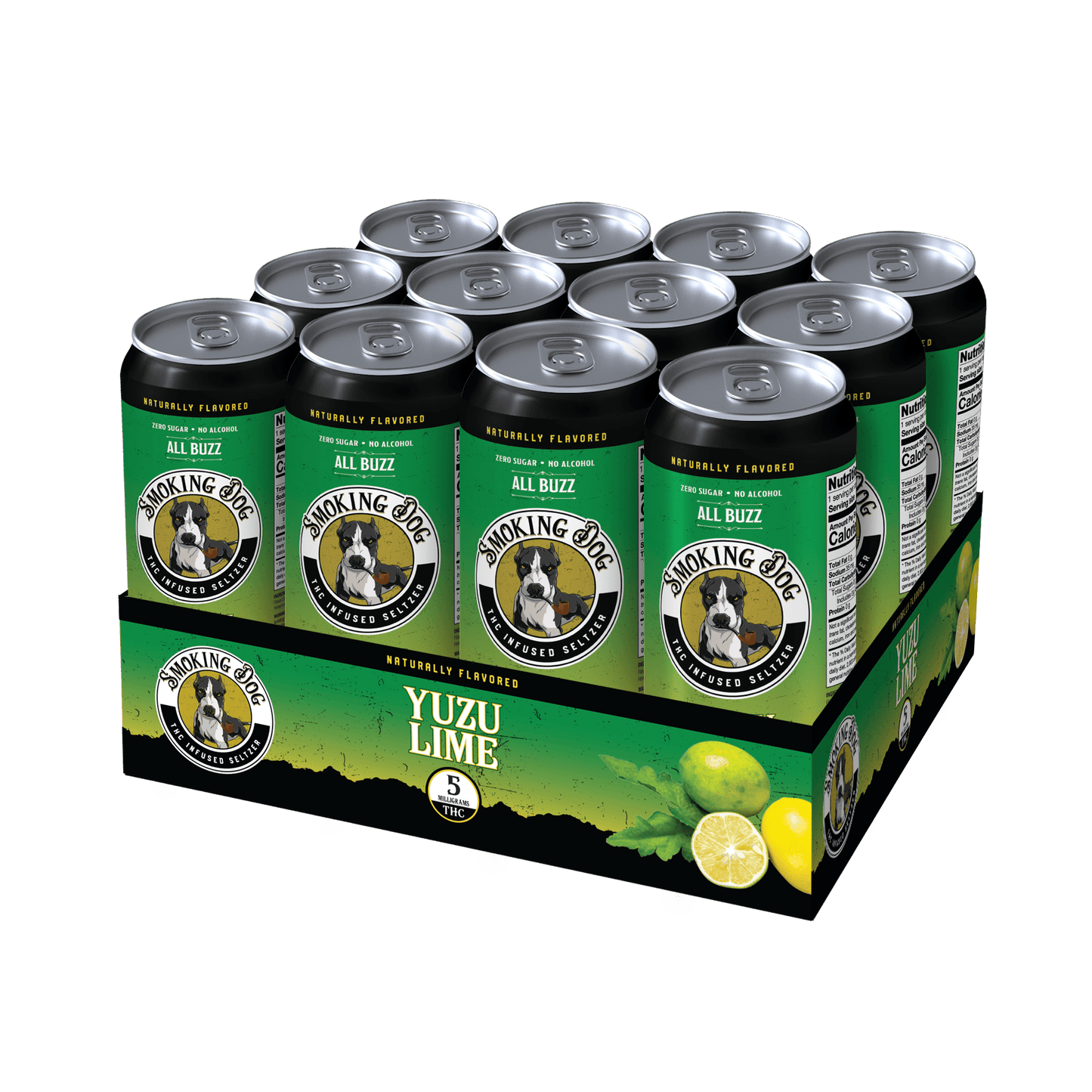 Smoking Dog THC Seltzer - 12 Pack - Tree Spirit Wellness