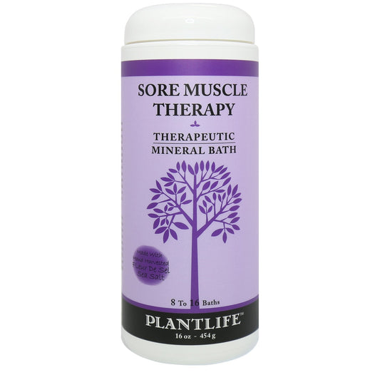 Sore Muscle Bath Salt 16oz - Tree Spirit Wellness