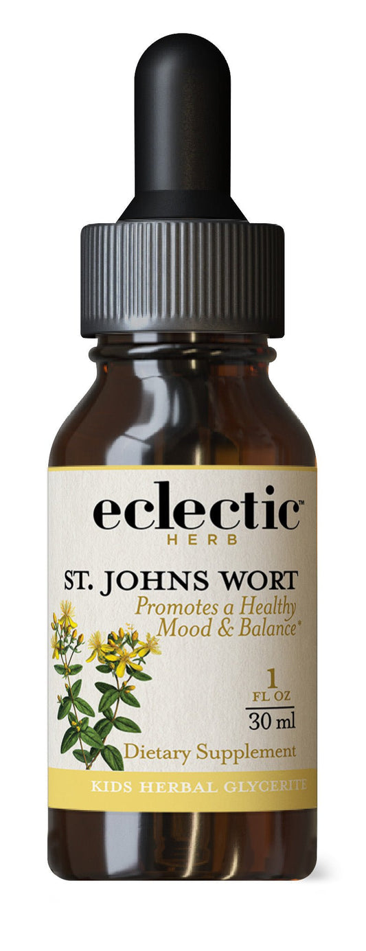 ST. JOHN'S WORT LIQUID KIDS - BLACKCHERRY - Tree Spirit Wellness