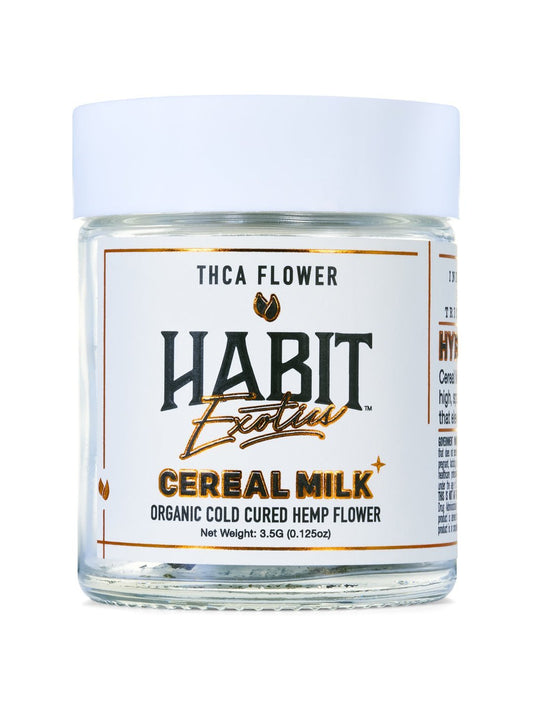 THCA Exotics Flower Cereal Milk 3.5gr (Hybrid) - 10 Pack - Tree Spirit Wellness