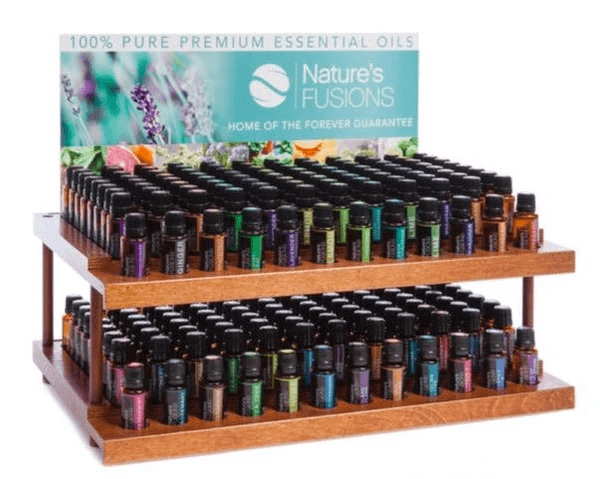 Top 24 Wooden Essential Oils Display - Tree Spirit Wellness