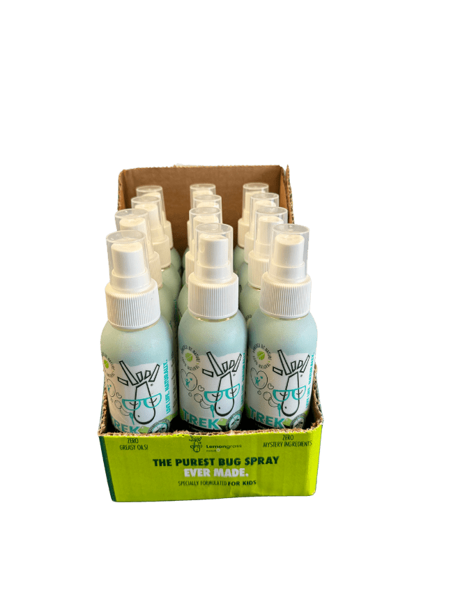 TREK® NATURAL INSECT REPELLENT FOR KIDS 12 count 4oz Tearaway Display - Tree Spirit Wellness