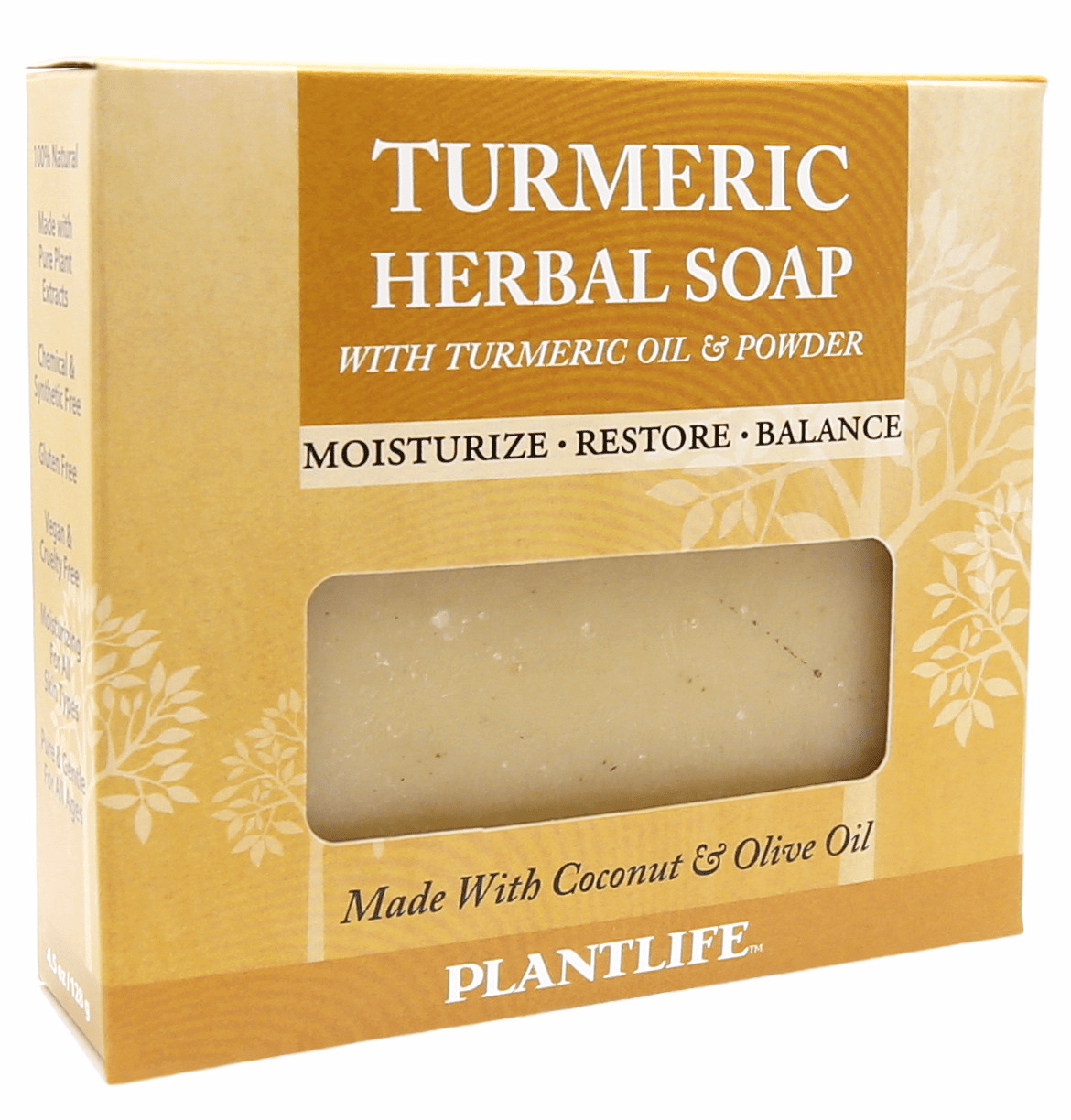 Turmeric Herbal Bar Soap - Tree Spirit Wellness