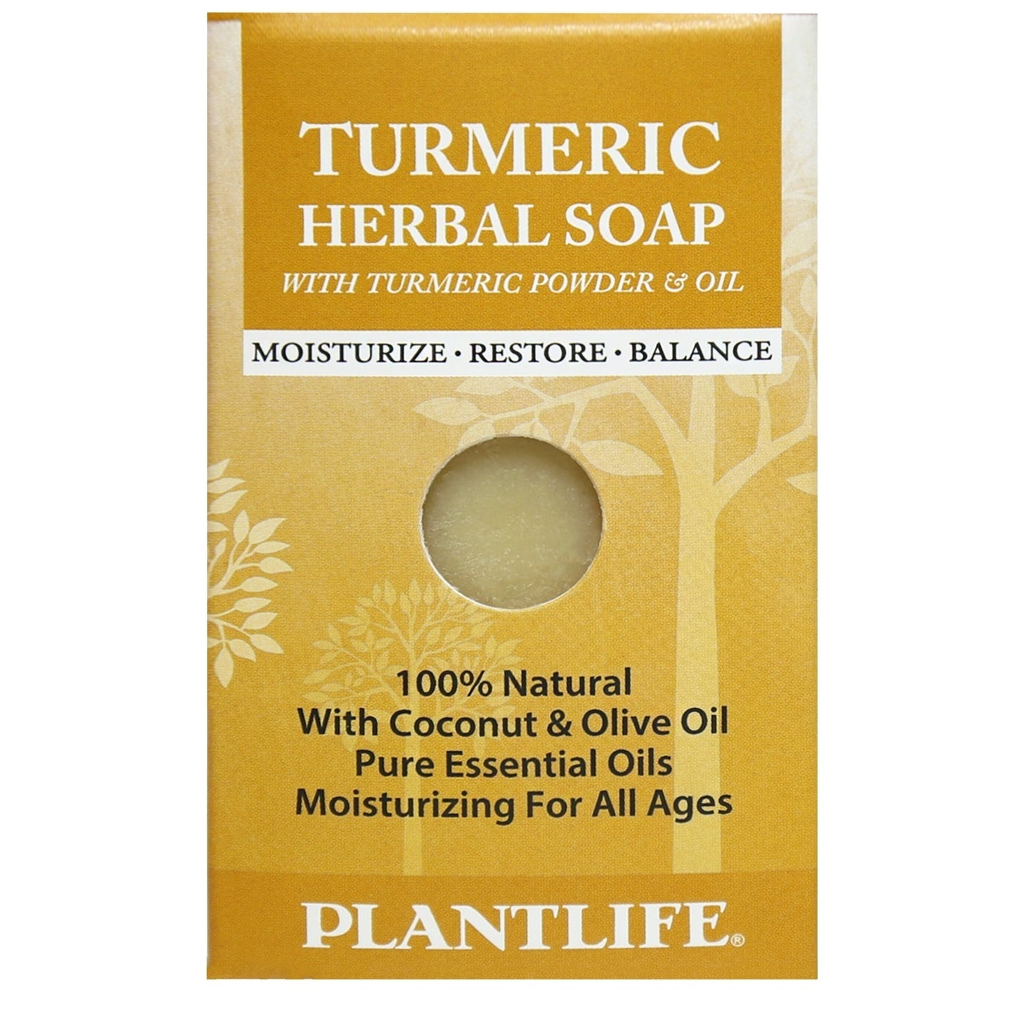 Turmeric Herbal Travel Size Bar Soap - Tree Spirit Wellness