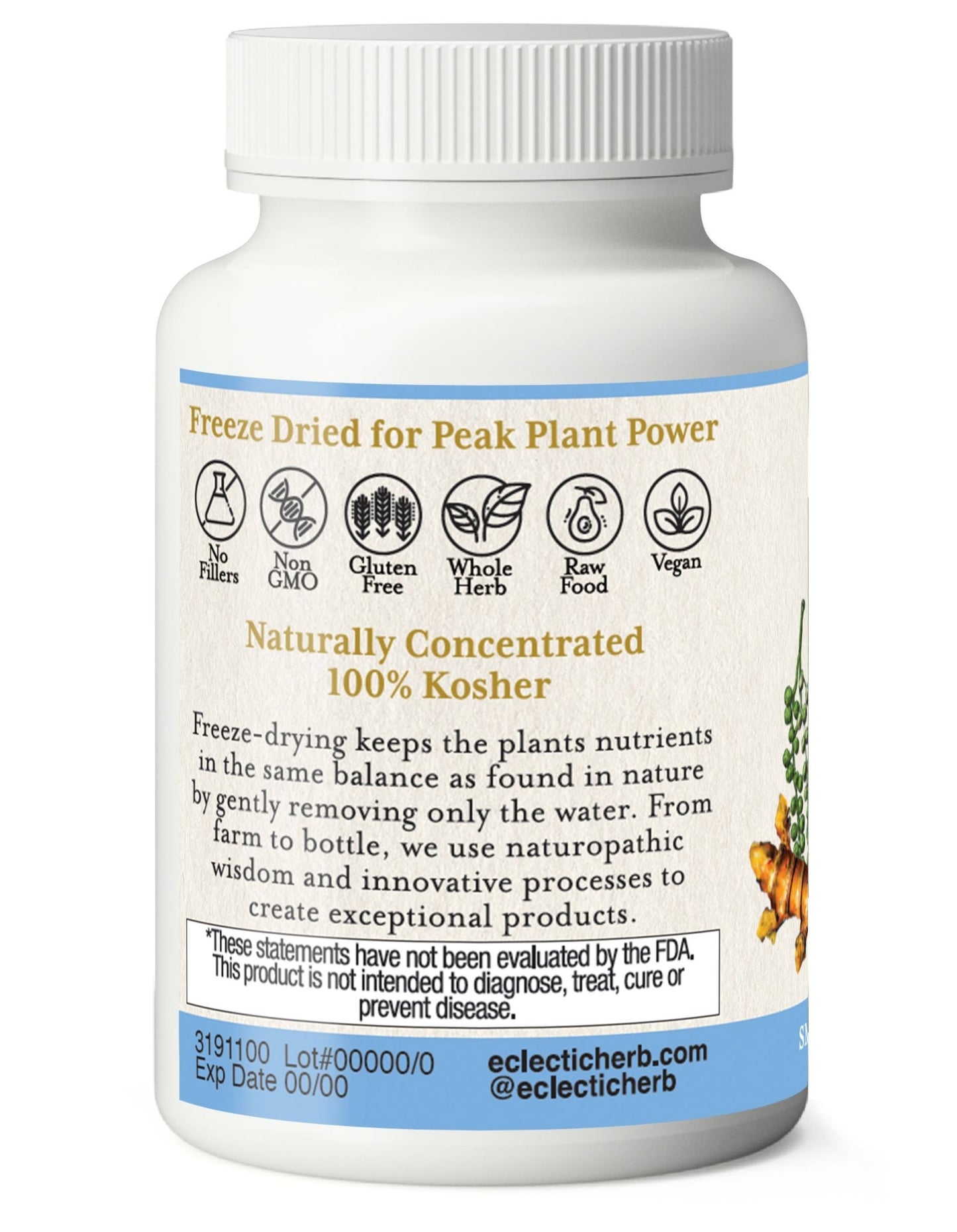 TURMERIC & PEPPER CAPSULES - Tree Spirit Wellness