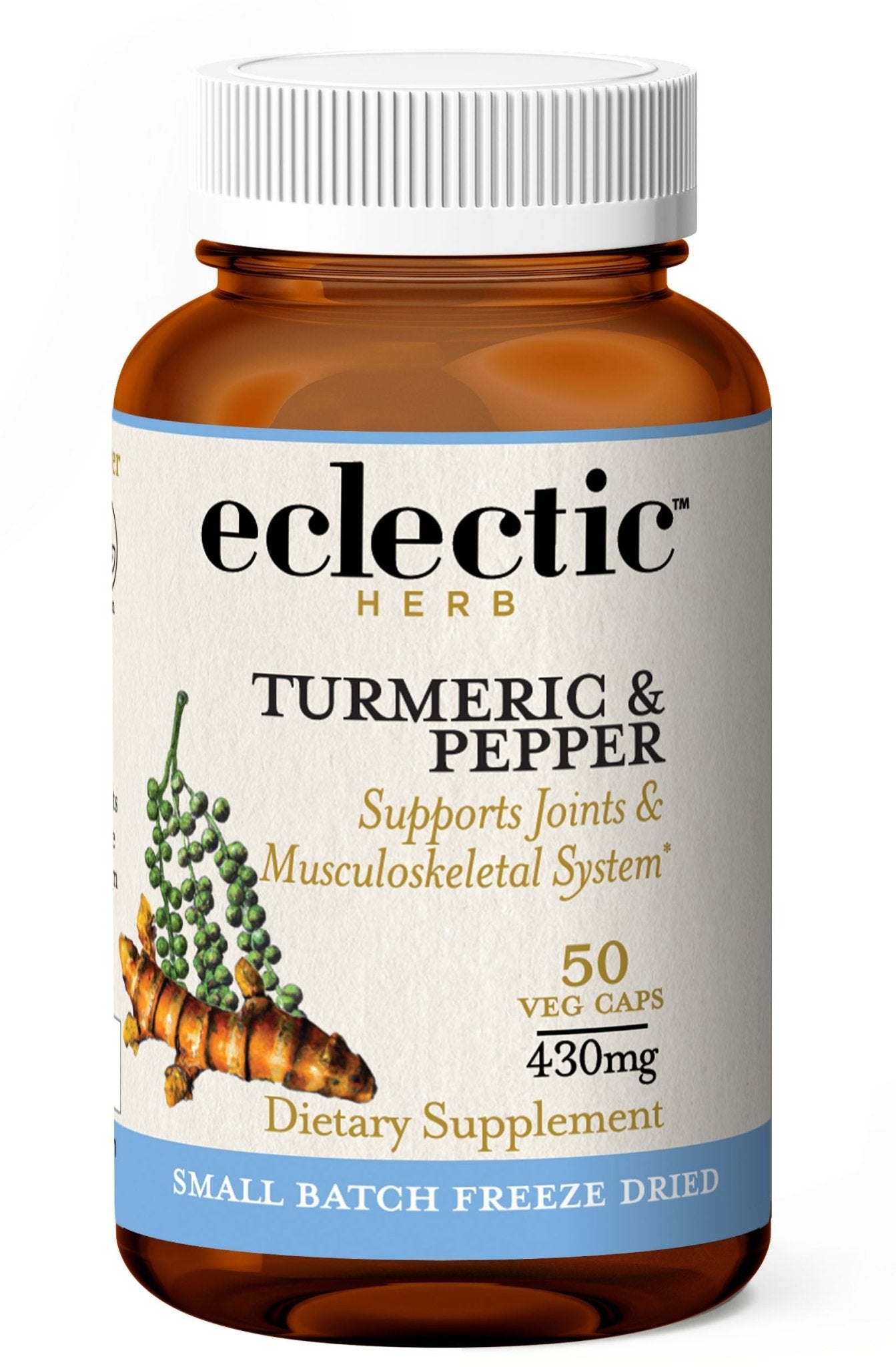 TURMERIC & PEPPER CAPSULES - Tree Spirit Wellness