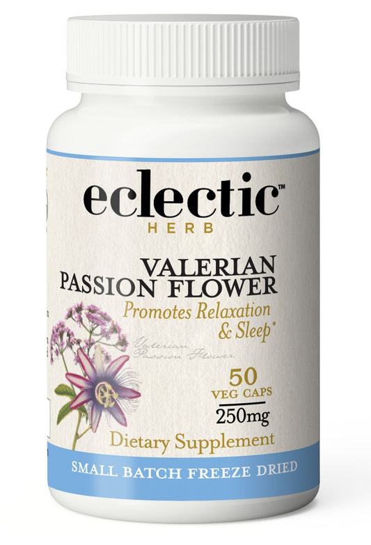 VALERIAN - PASSION FLOWER CAPSULES - Tree Spirit Wellness