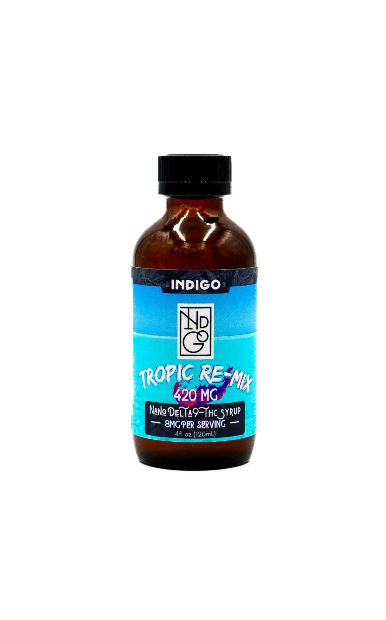 4oz 420mg Delta 9 Syrup (10 flavors) - Tree Spirit Wellness