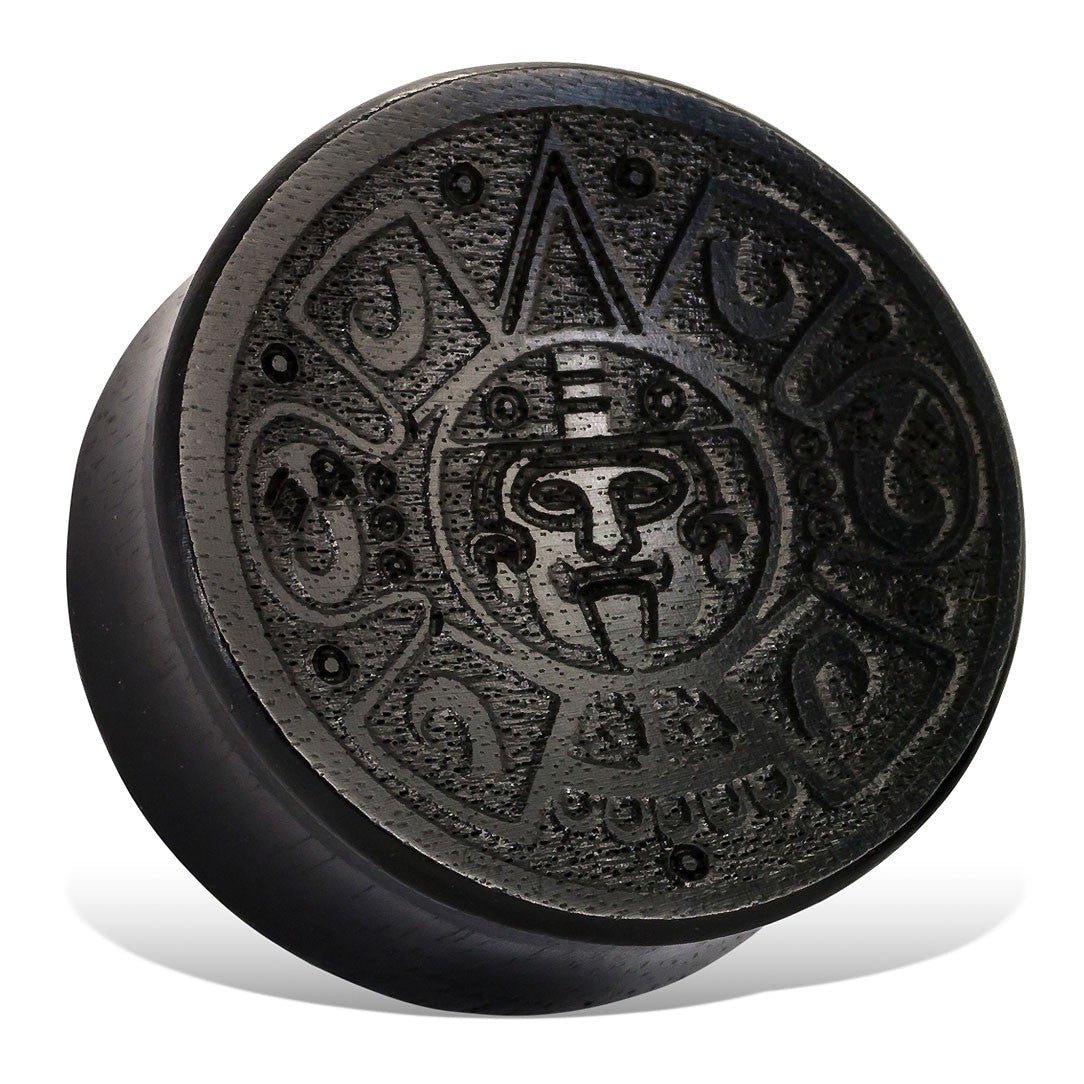 Aztec Plugs - Wood - Tree Spirit Wellness