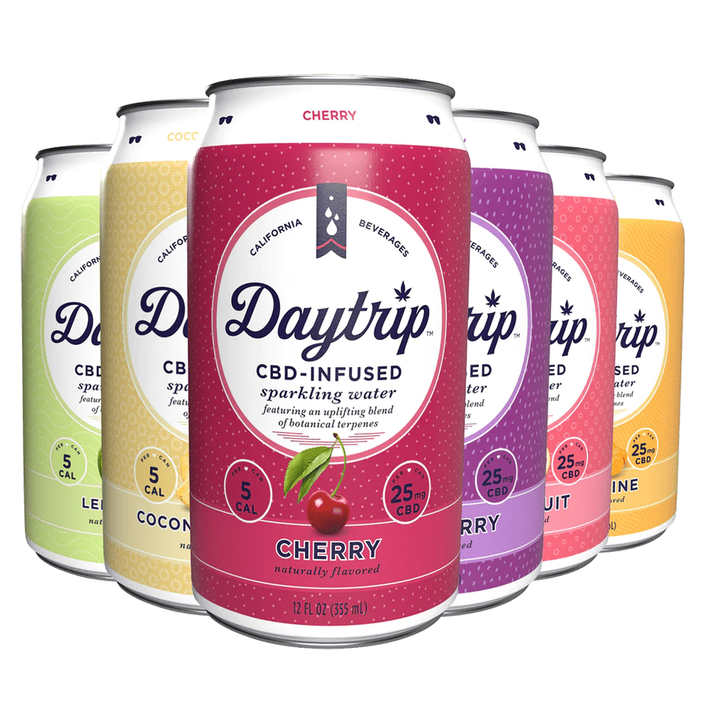 Daytrip CBD Infused Sparkling Water Grapefruit - Tree Spirit Wellness