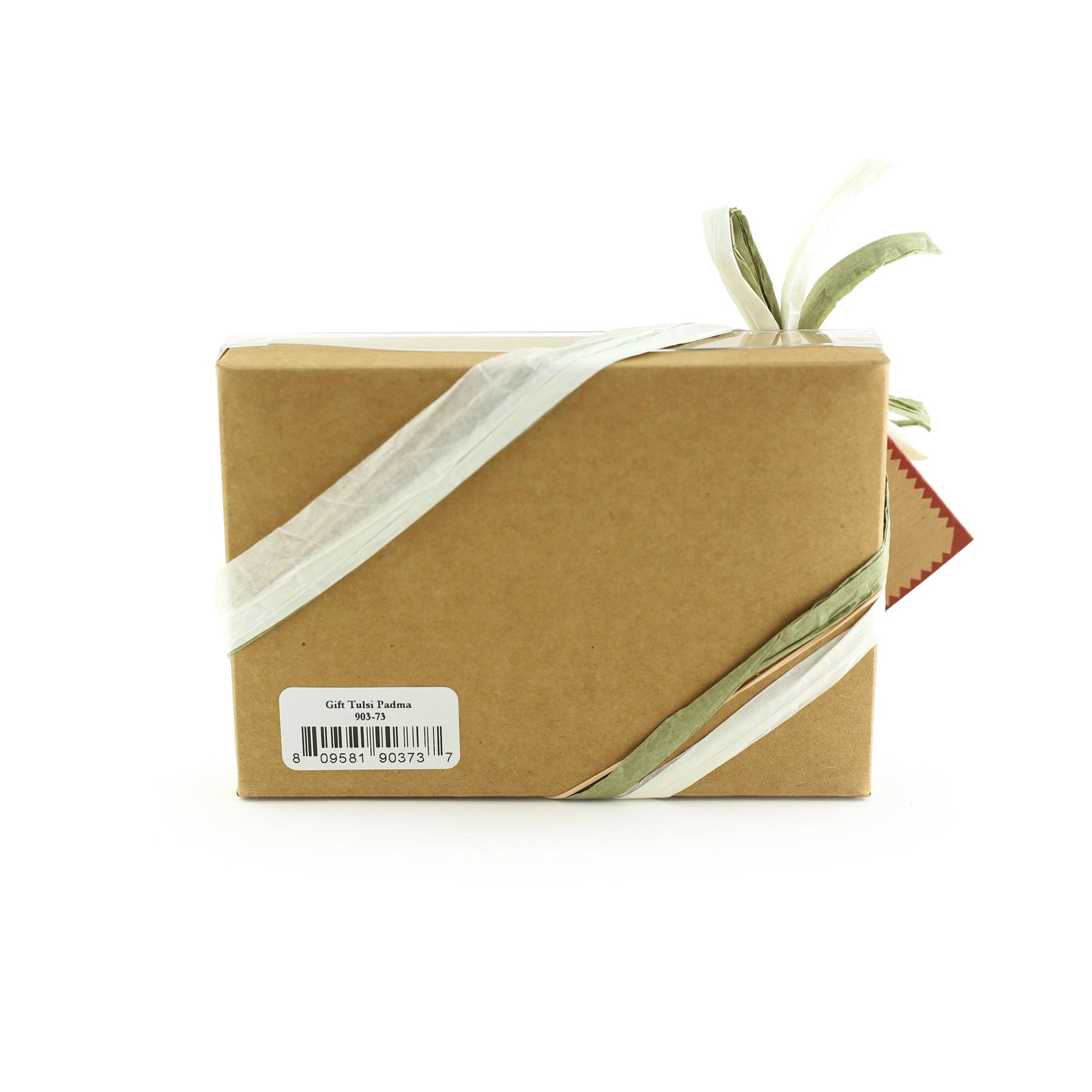 Gift Set - Saucha Bar Soap 'Uplifting Tulsi' and Attar Oil 'Padma' - with Greeting 'For someone as precious as you' - Tree Spirit Wellness