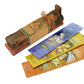 Incense Gift Set - Bamboo Burner + 3 Meditation Incense Sticks Packs and Holiday Greeting - Happy Holidays - Tree Spirit Wellness