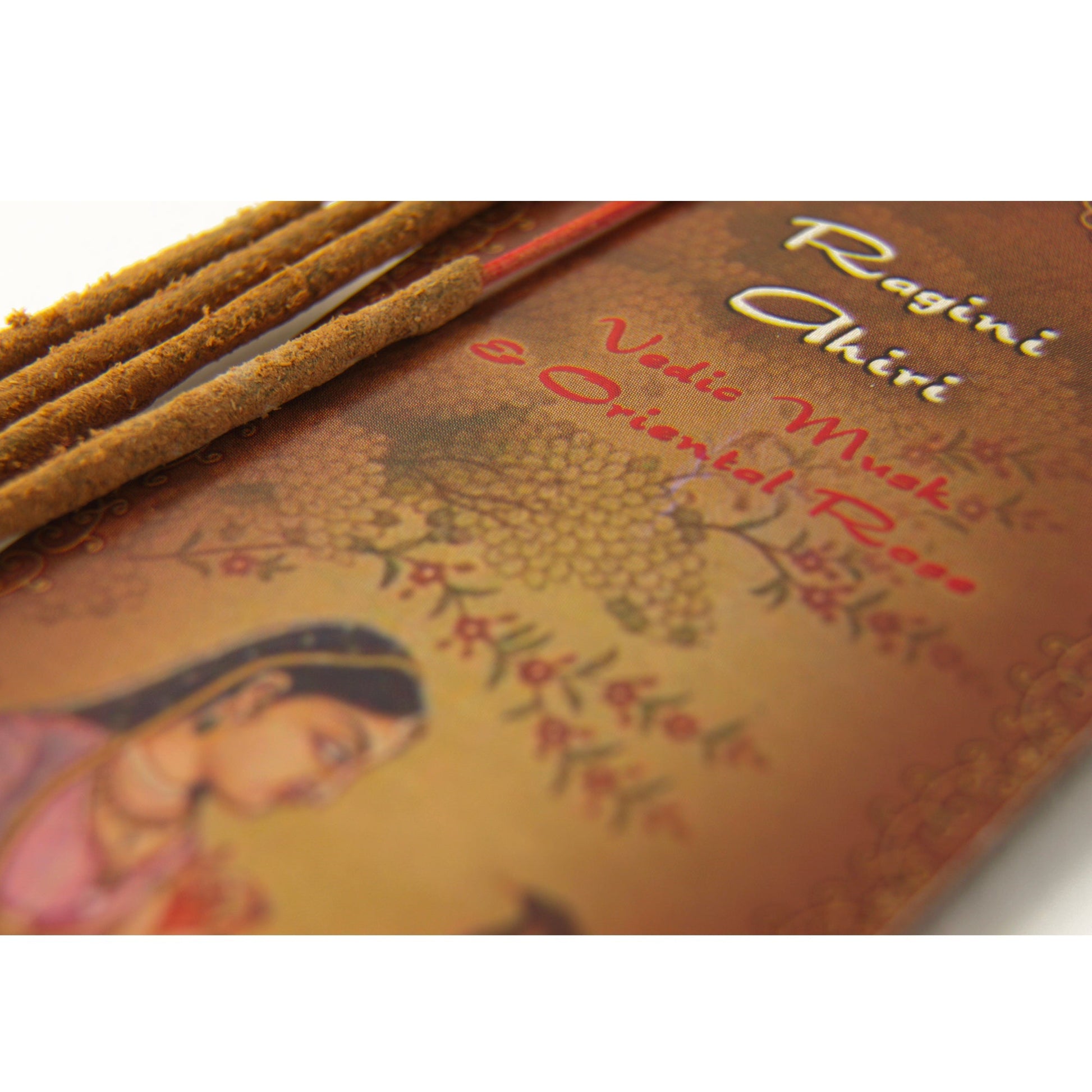 Incense Sticks Ragini Ahiri - Vedic Musk and Oriental Rose - Mystery - Tree Spirit Wellness