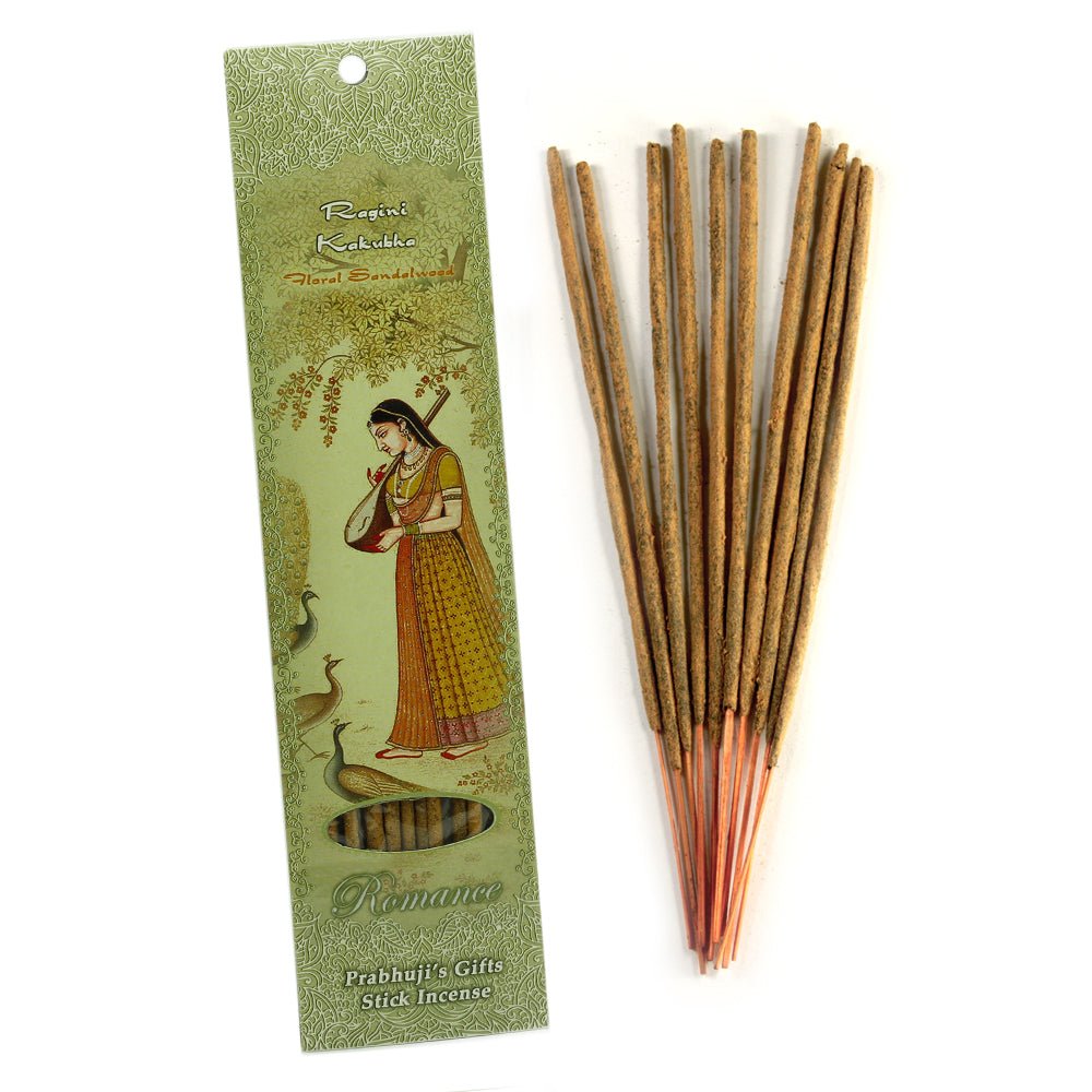 Incense Sticks Ragini Kakubha - Floral Sandalwood - Romance - Tree Spirit Wellness