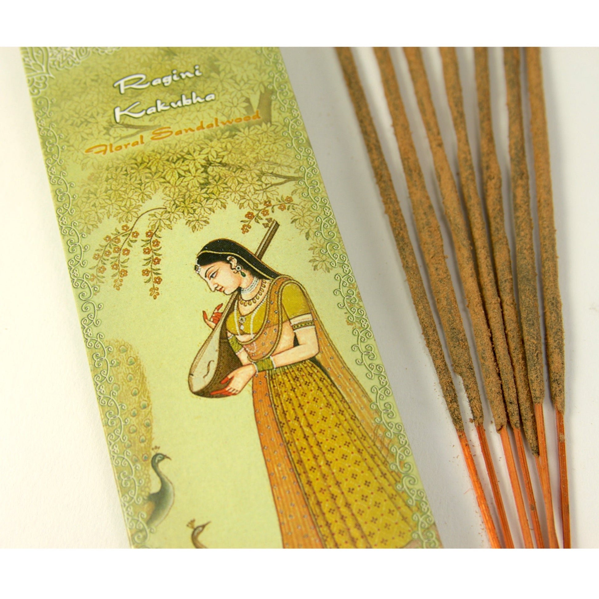 Incense Sticks Ragini Kakubha - Floral Sandalwood - Romance - Tree Spirit Wellness