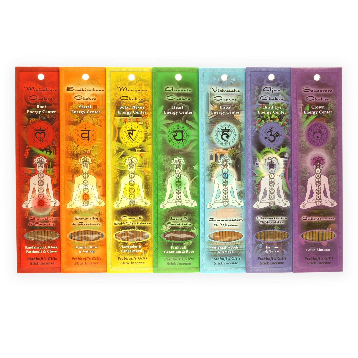 Incense Sticks Root Chakra Muladhara - Grounding and Serenity - Tree Spirit Wellness