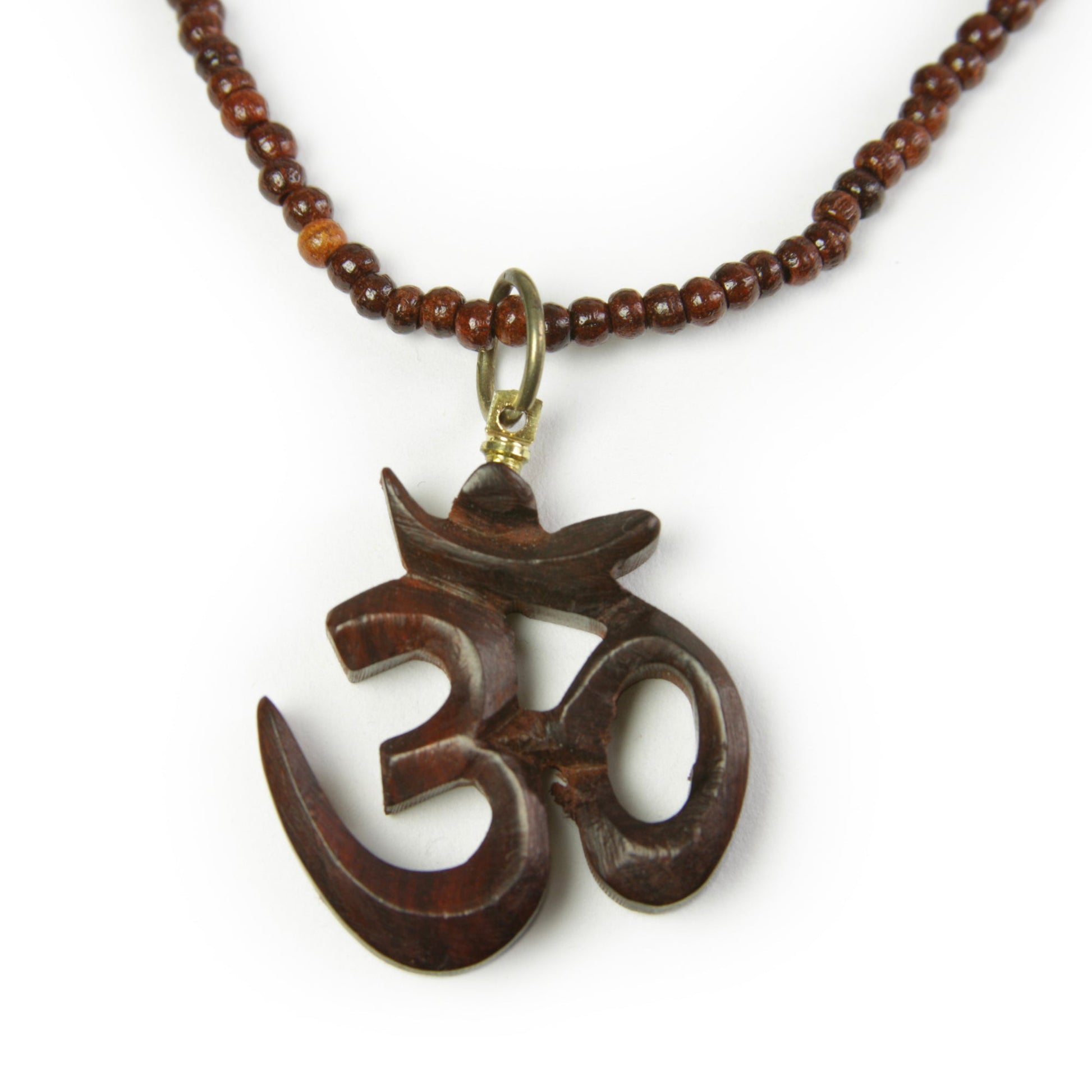 Meaningful Jewelry – Rosewood OM Necklace - Tree Spirit Wellness