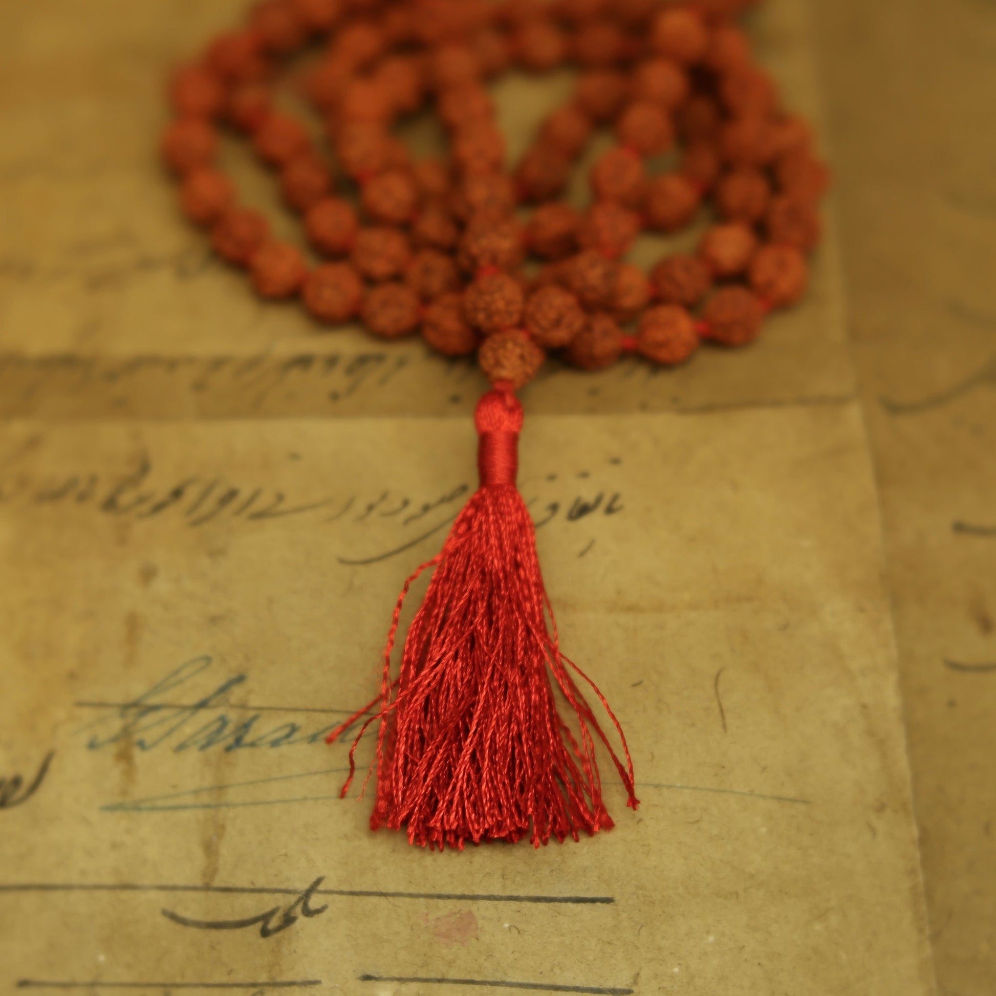 Rudraksha Mala - 108 Prayer Beads - Wholesale and Retail by Prabhuji's Gifts