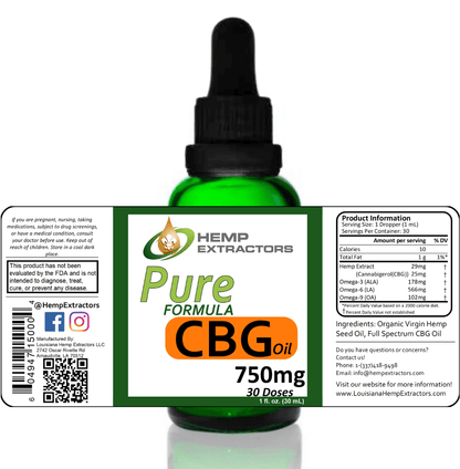 Pure Formula CBG - Tree Spirit Wellness