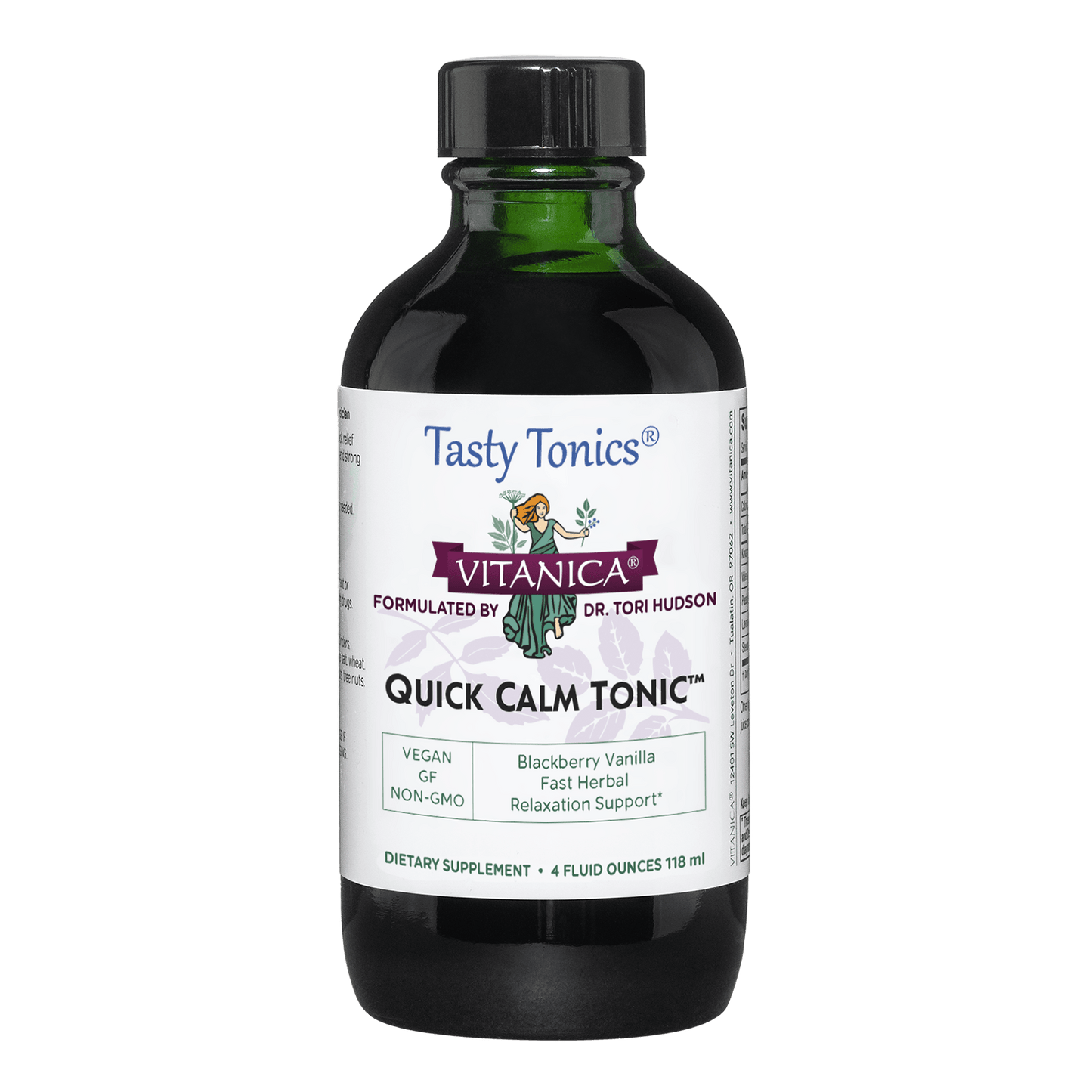 Quick Calm Tonic™ – 4 oz. liquid - Tree Spirit Wellness