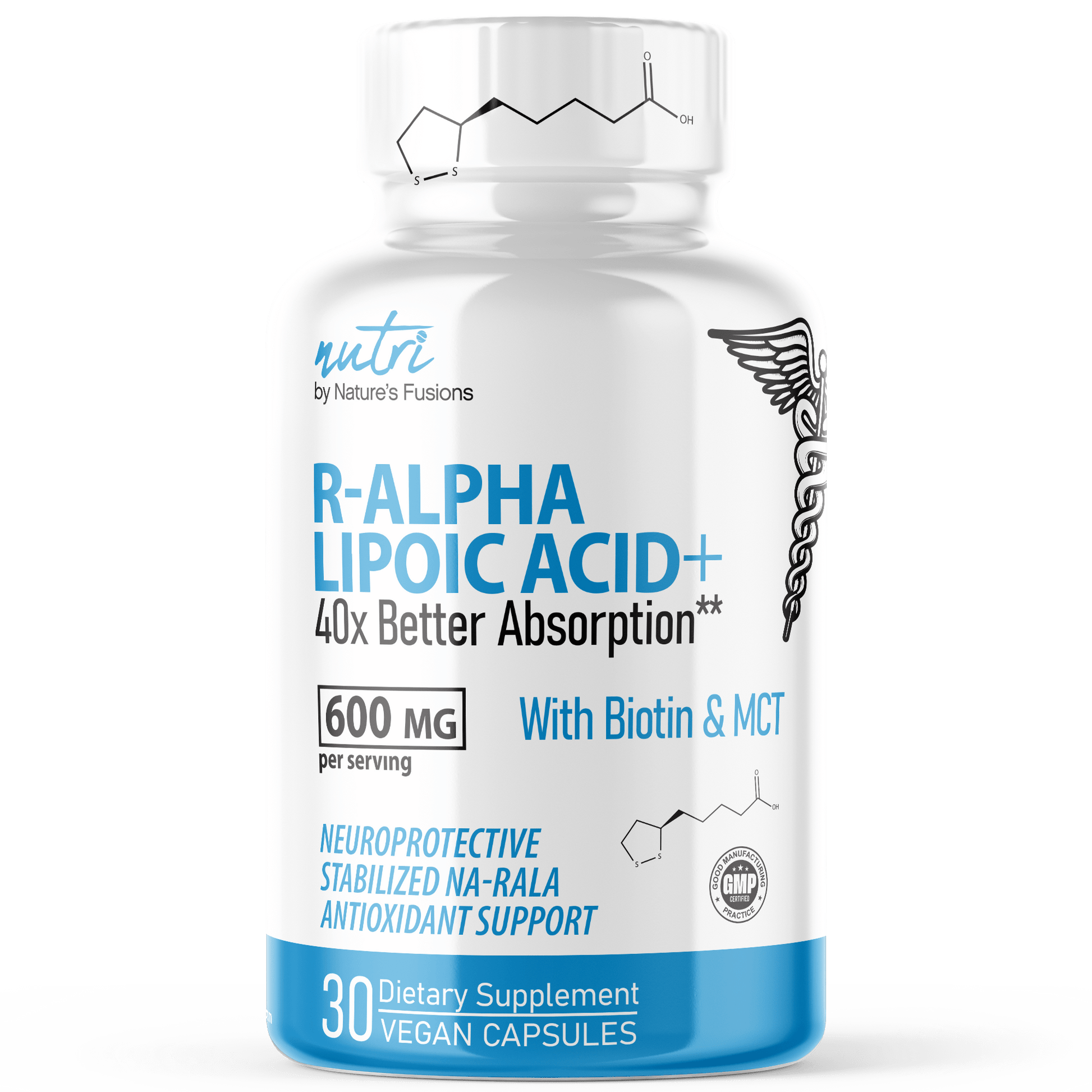 Nutri R-Alpha Lipoic Acid with Biotin ( Stabilized Active Form of ALA) - Tree Spirit Wellness