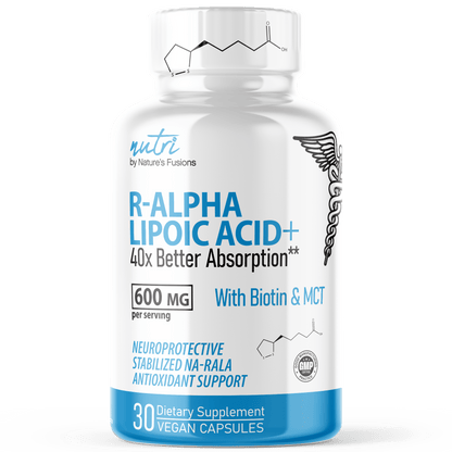 Nutri R-Alpha Lipoic Acid with Biotin ( Stabilized Active Form of ALA) - Tree Spirit Wellness