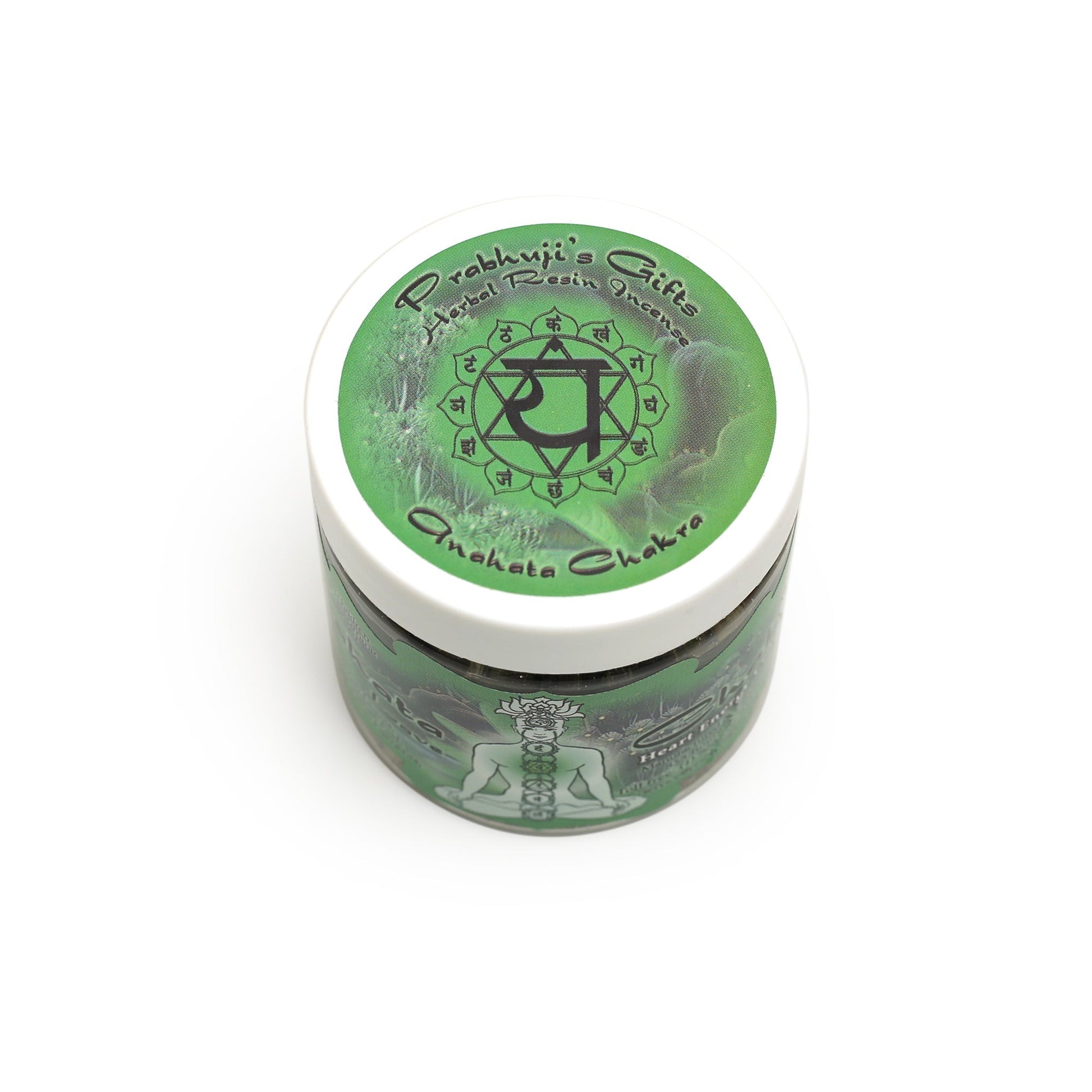 Resin Incense Heart Chakra Anahata - Love and Sensitivity - 2.4oz jar - Tree Spirit Wellness