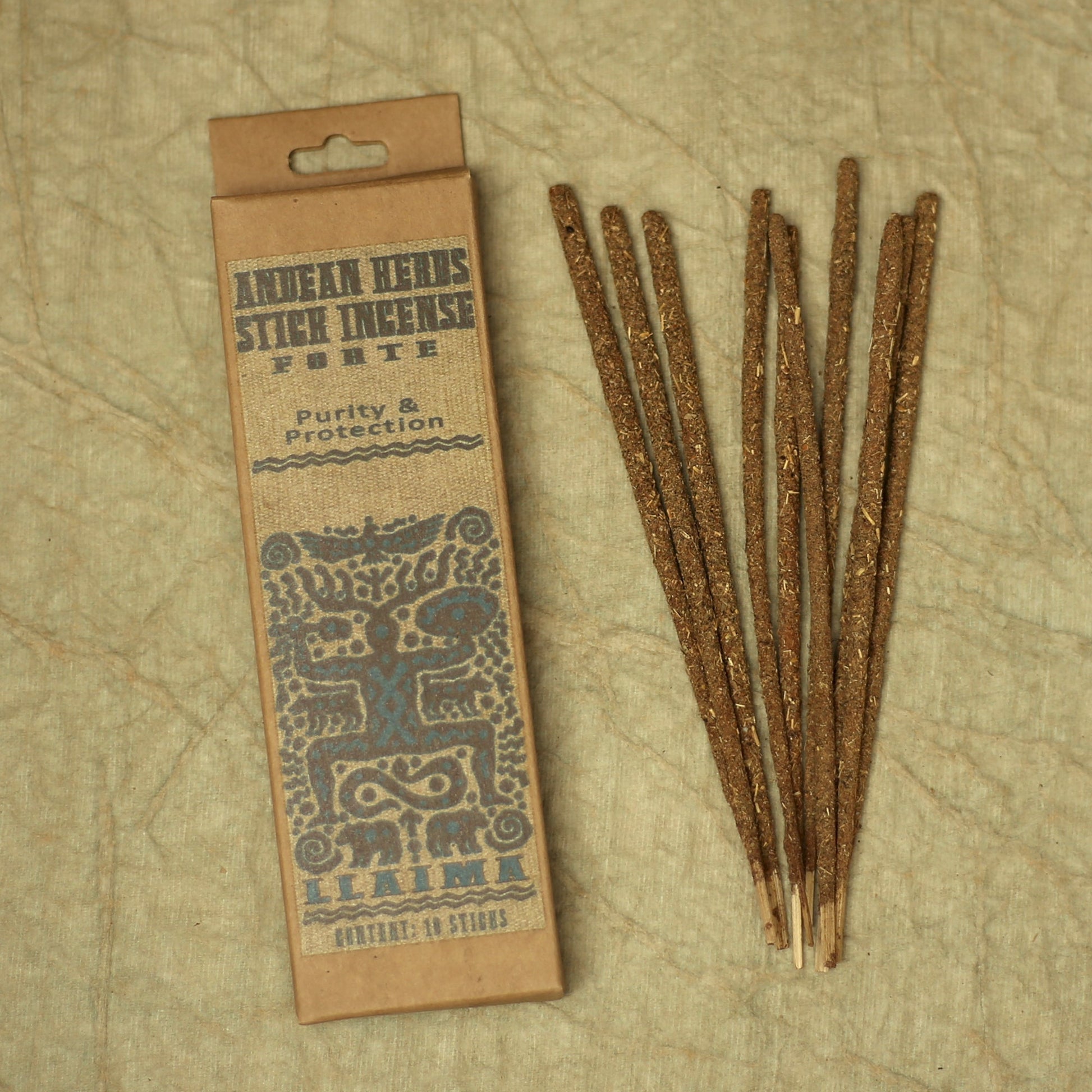 Smudging Incense - Forte - Andean Herbs Incense Sticks - Purity & Protection - Tree Spirit Wellness