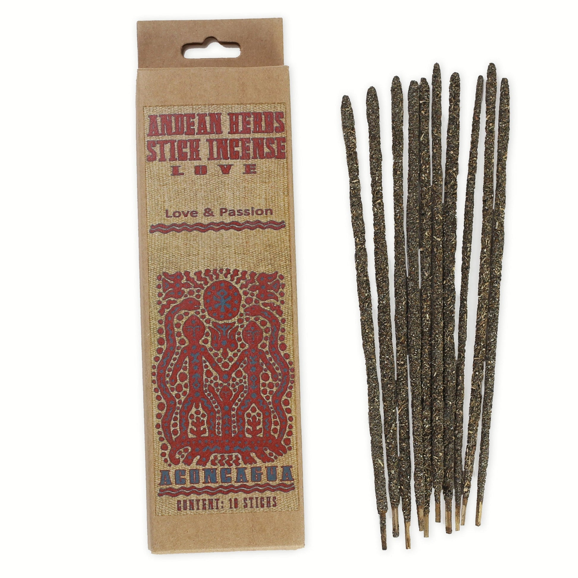 Smudging Incense - Love - Andean Herbs Incense Sticks - Love & Passion - Tree Spirit Wellness