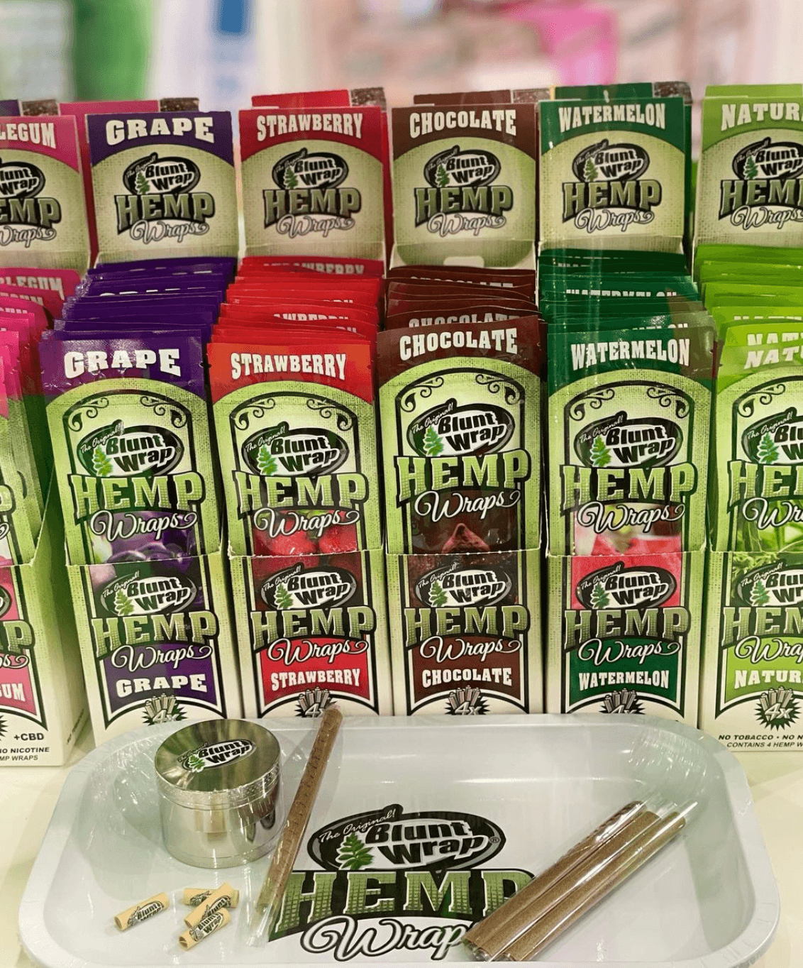 The Original Blunt Wrap Hemp Wraps (Grape) - Tree Spirit Wellness