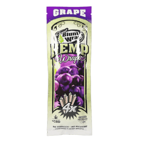 The Original Blunt Wrap Hemp Wraps (Grape) - Tree Spirit Wellness