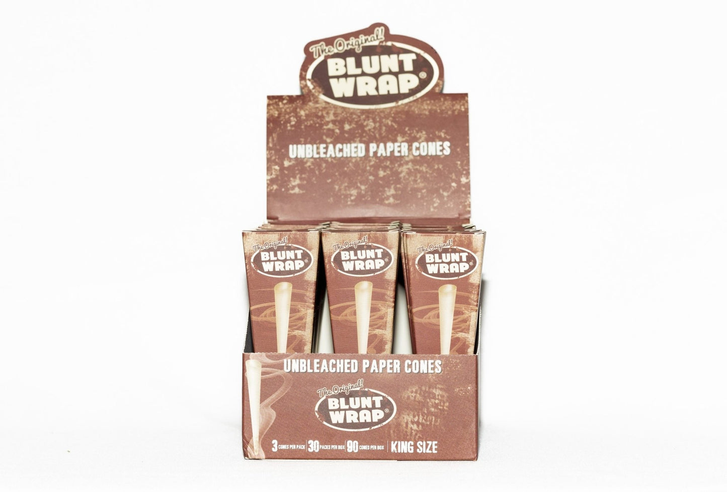 Unbleached Paper Cones (3 cone pack King size) - Tree Spirit Wellness