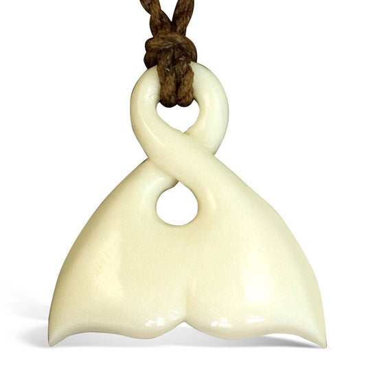 Whale Tail - Bone - Tree Spirit Wellness