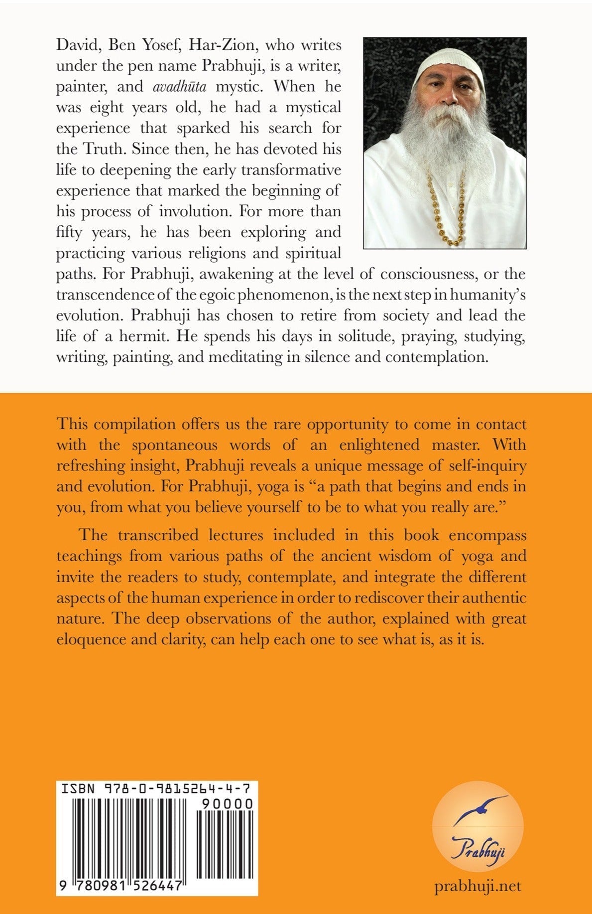 What is, as it is - Satsangs with Prabhuji (Hard cover - English) - Tree Spirit Wellness