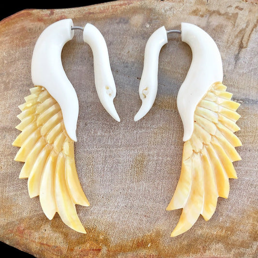 Yafah Wings - Bone with Shell - Tree Spirit Wellness